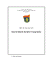 Tâm lý khách du lịch Trung Quốc khi tham gia du lịch