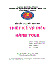 Thiết kế và điều hành tour