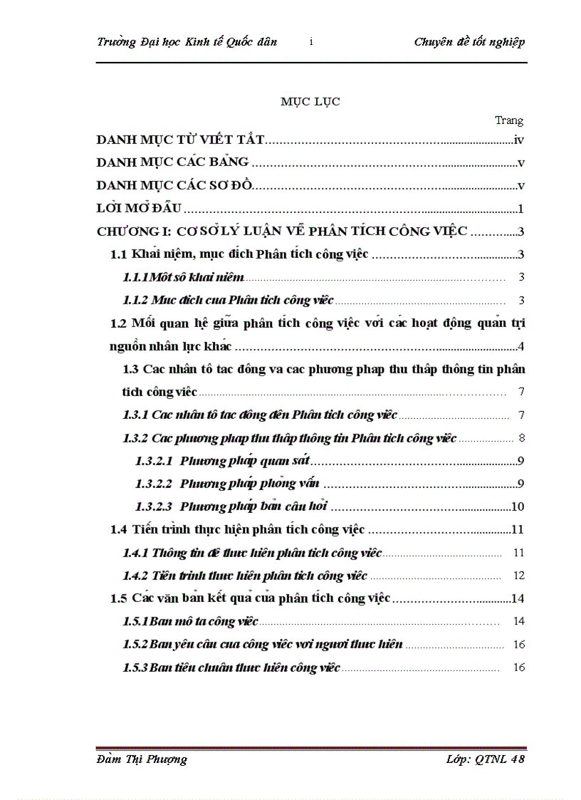 Cải tiến hoạt động Phân tích công việc tại Công ty Cơ khí Điện Điện tử tàu thủy