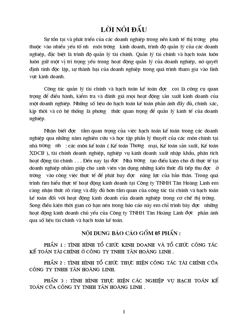 Công ty TNHH hoàng Linh