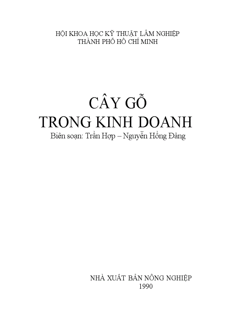 Cây gỗ trong kinh doanh