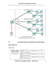Thiết kế và mô phỏng mạng cục bộ LAN cho trường cao đẳng Công Nghệ Hà Nội Biết dãy địa chỉ IP được cấp phát là 192 168 0 0 16 có ít nhất 3 miền mạng LAN và mỗi miền mạng phục vụ c
