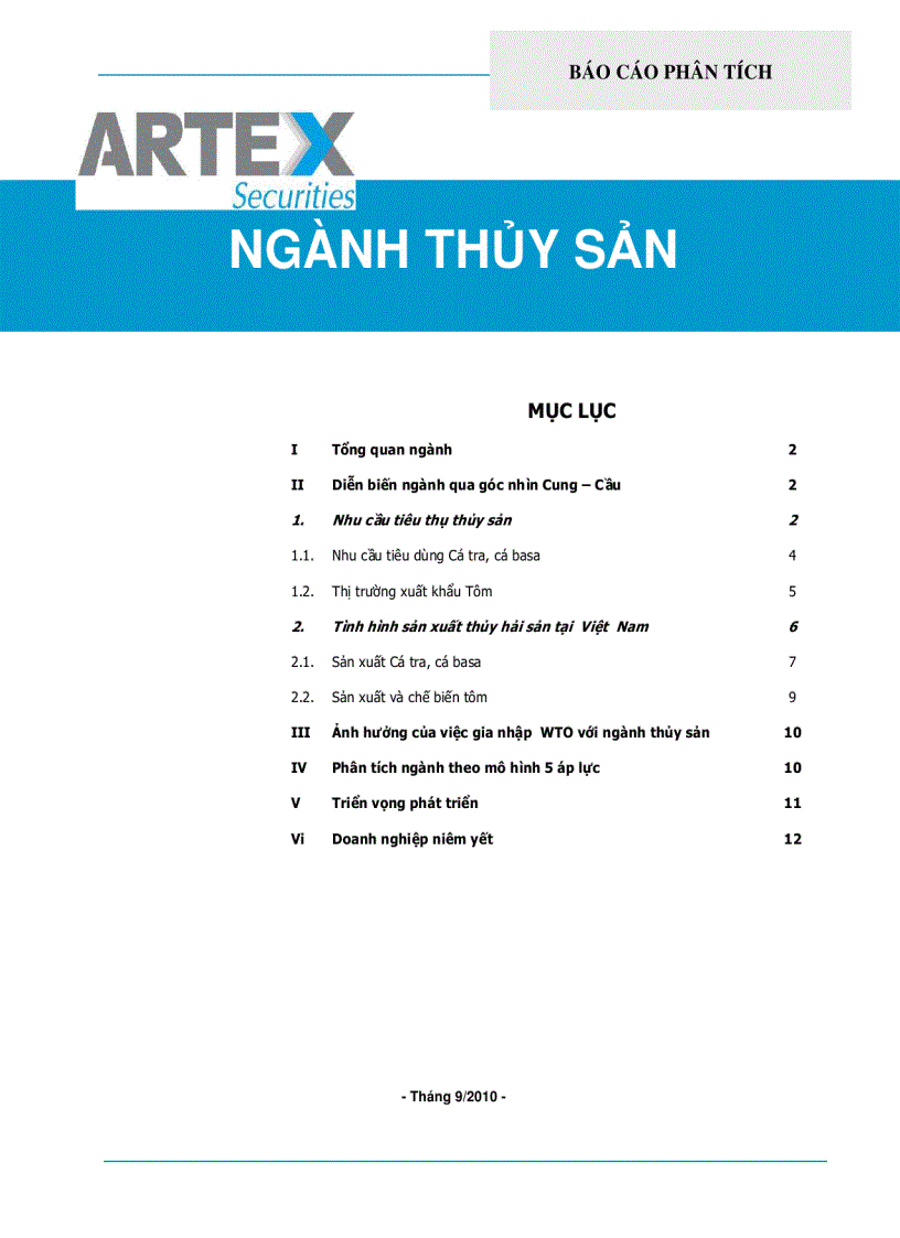 Phân tích thực trạng ngành thủy sản hiện nay triển vọng phát triển ngành