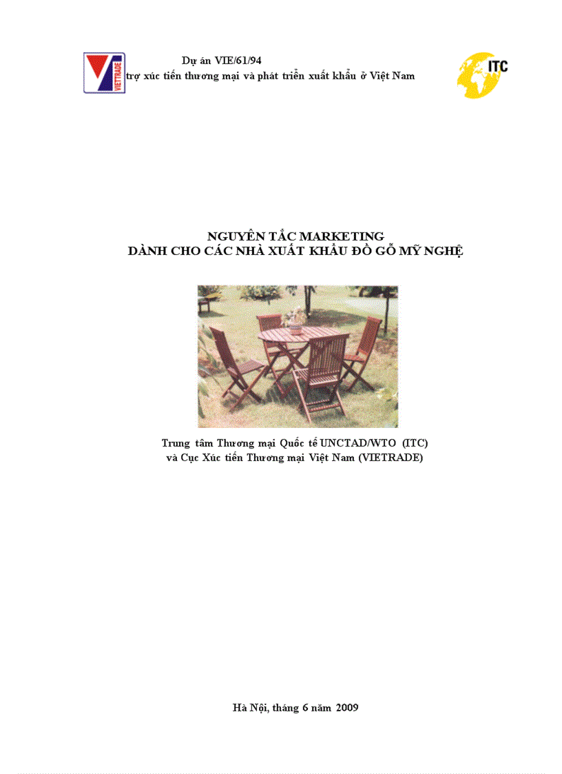 Nguyên tắc marketing dành cho các nhà xuất khẩu đồ gỗ mỹ nghệ