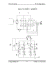 Thiết kế hệ truyền động một chiều tiristor