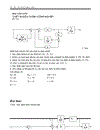 Bài tập thiết bị điều chỉnh công nghiệp