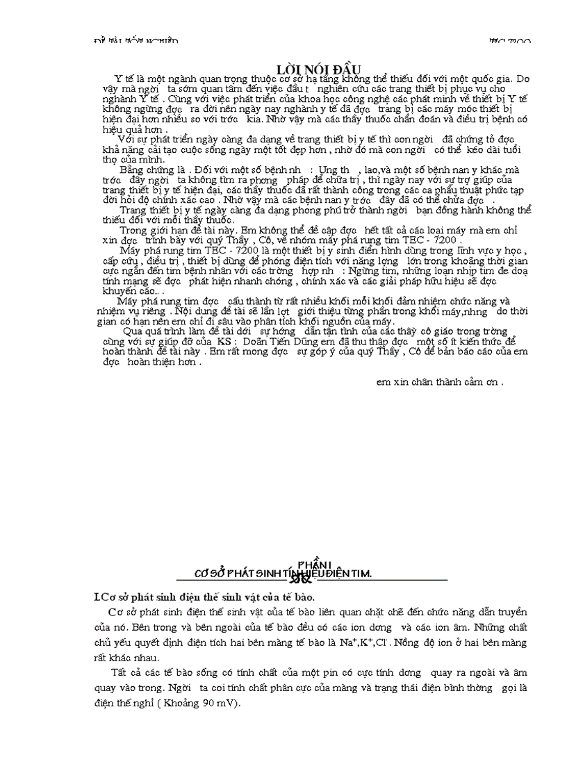 Cấu tạo máy phá rung itm TEC 7200