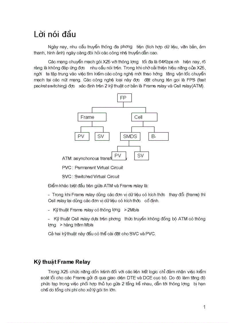 Kỹ thuật Frame Relay