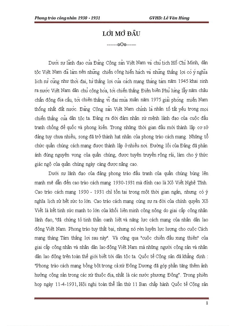 Đảng cộng sản việt nam trong phong trào 1930 193