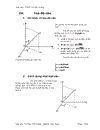 Các hệ trục tọa độ đã học ở THPT