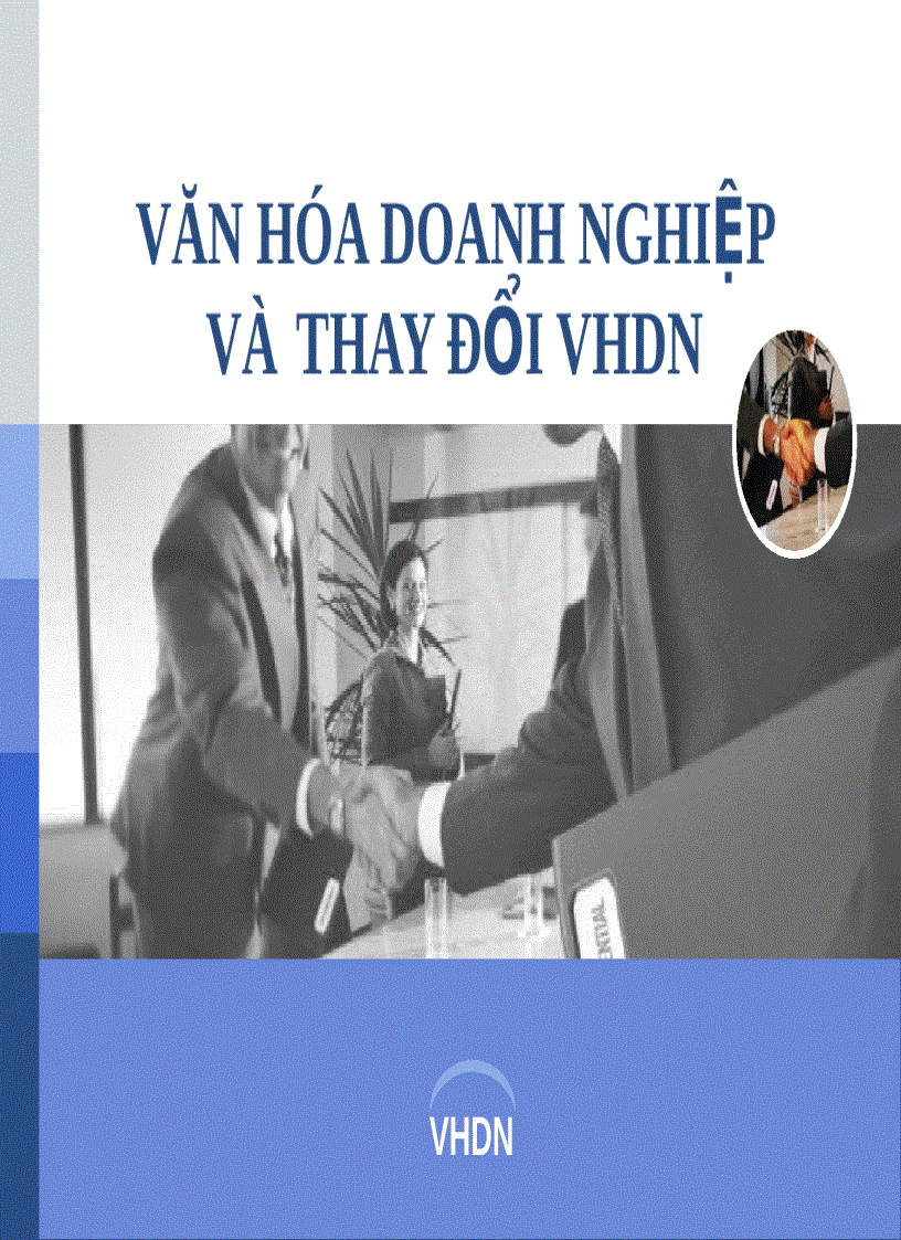 Văn hóa doanh nghiệp và thay đổi văn hóa doanh nghiệp