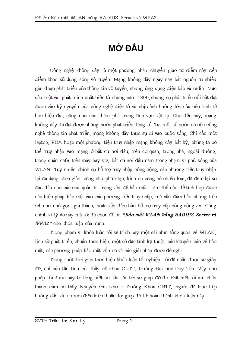 1Đồ Án Bao mat WLAN bang Radius Server va WPA2