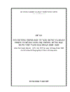 Chương trình đầu tư xây dựng và hoàn thiện cơ sở hạ tầng hệ thống rừng đặc dụng việt nam giai đoạn 2008 2020