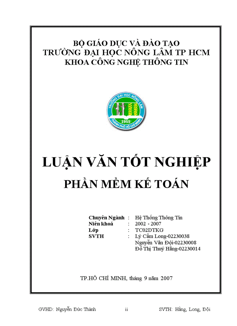 Phần mềm kế toán