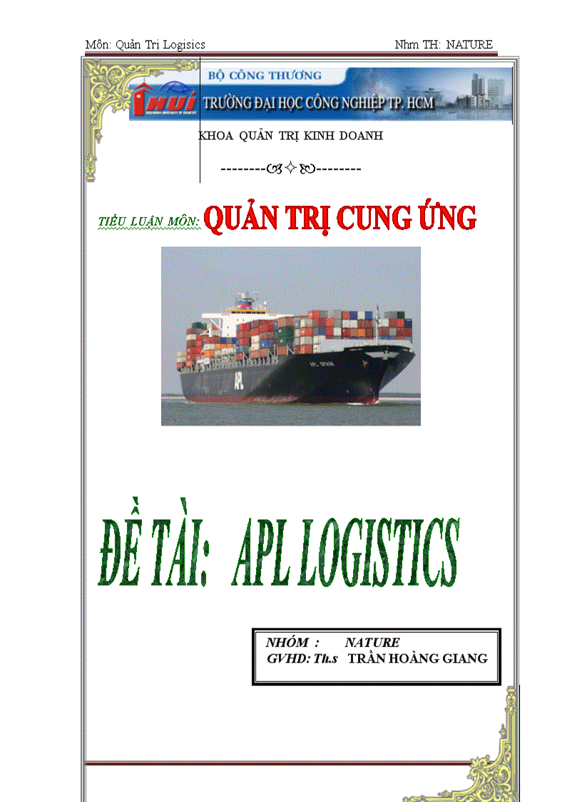 APL Logistics