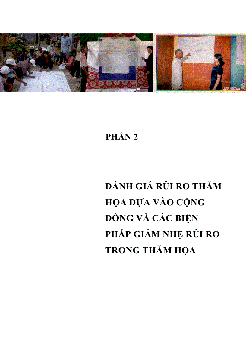 Tài liệu tập huấn quản lý rủi ro thảm họa dựa vào cộng đồng phần 2