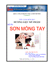 Điều Chế Sơn Móng Tay