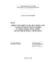 Thiết lập chiến lược huy động vốn tại ngân hàng nông nghiệp và phát triển nông thôn huyện bình minh vĩnh long