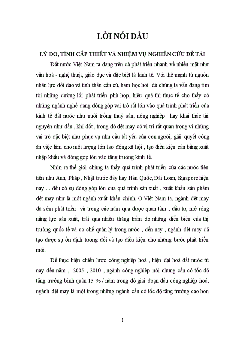 Giải pháp mở rộng thị trường xuất khẩu hàng dệt may