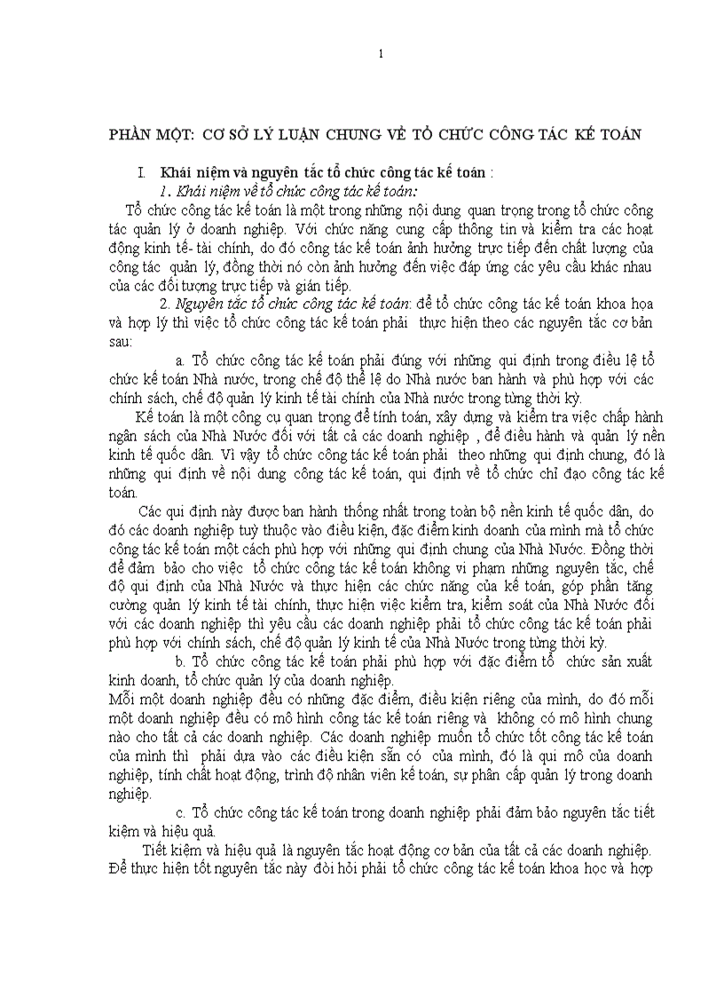 Tổ chức công tác kế toán tại công ty xây lắp phát triển bưu điện trong điều kiện cổ phần hóa
