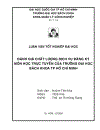 Đánh giá chất lượng dịch vụ đăng ký môn học trực tuyến của trường đại học bách khoa tp hồ chí minh