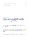 Thực trạng sử dụng các công cụ kinh tế phát triển sản phẩm thân thiện với môi trường ở Việt Nam