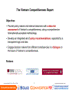 The 2010 Vietnam competitiveness report Phiên bản tiếng Anh của bản báo cáo năng lực cạnh tranh 2010