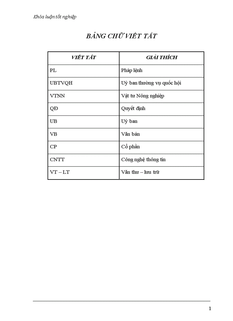 Nâng cao hiệu quả công tác lưu trữ tại công ty cp vật tư nông nghiệp hà nội thực trạng và giải pháp