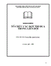 Kinh nghiệm tổ chức các đợt thi đua trong liên đội