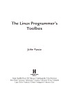 The Linux programmer s Toolbox Mar