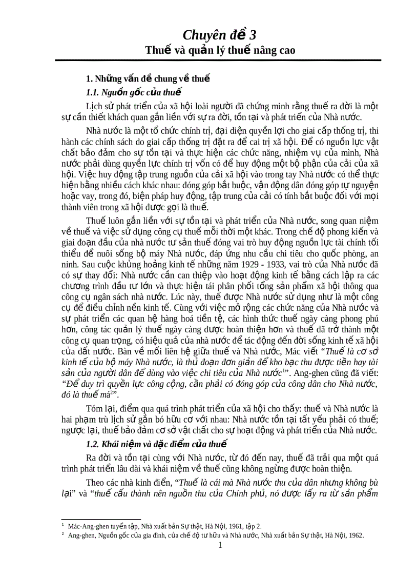 Ôn thi CPA 2010 môn Thuế và quản lý thuế nâng cao