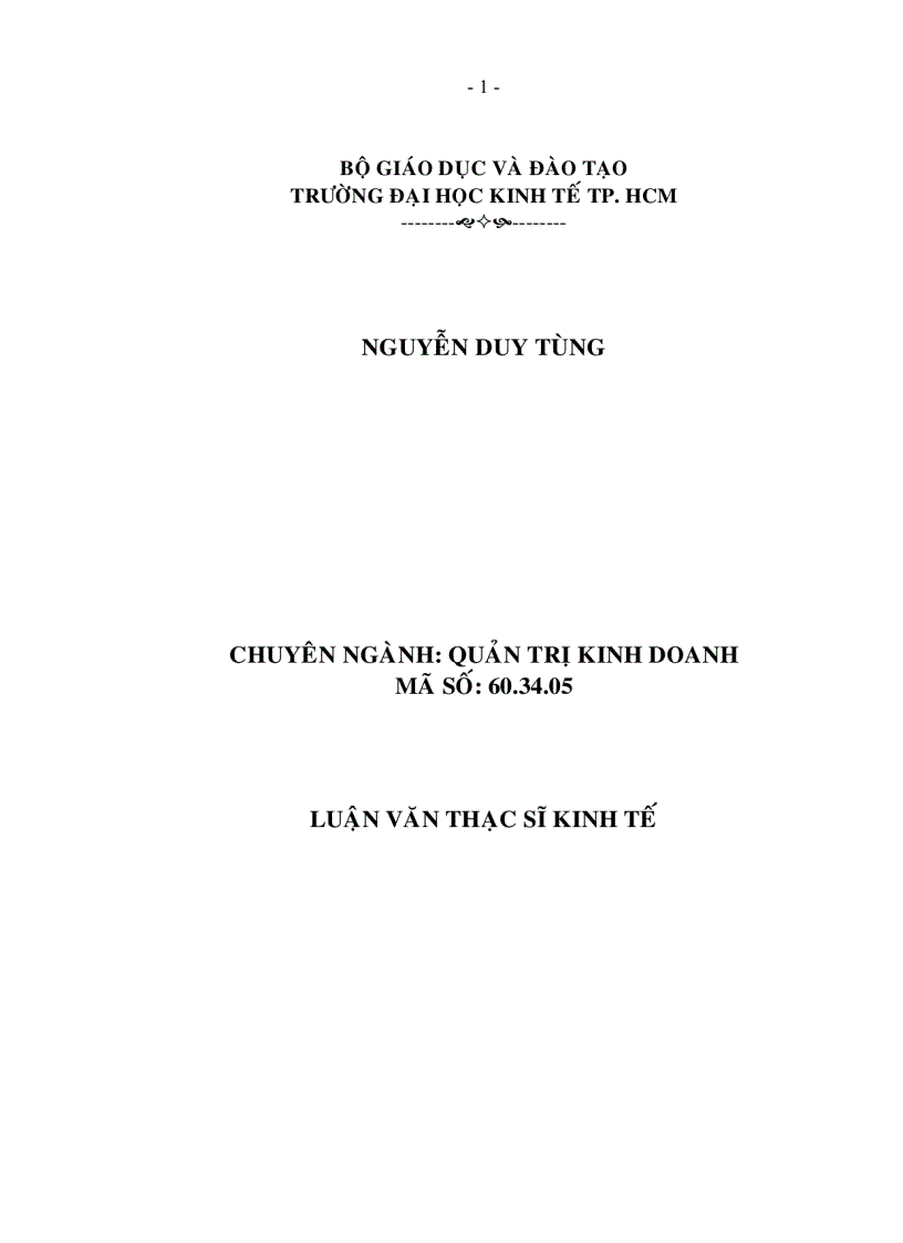 Định hướng và giải pháp phát triển siêu thị ở thành phố Cần Thơ đến năm 2010