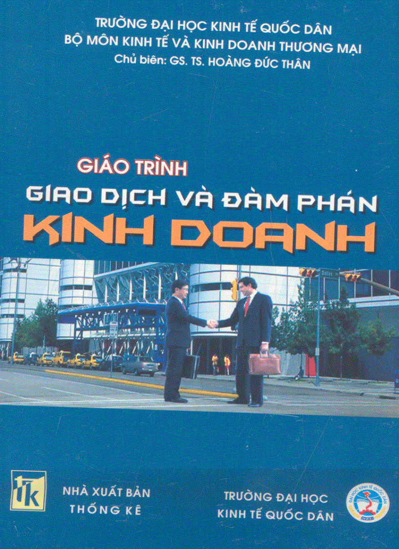 Giáo trình giao dịch và đàm phán kinh doanh