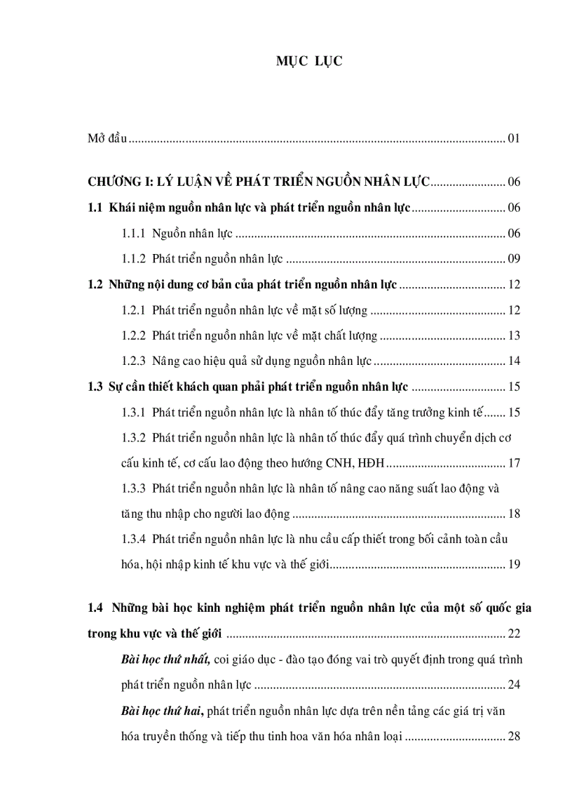 Phát triển nguồn nhân lực vùng Đồng bằng sông Cửu Long đến năm 2020