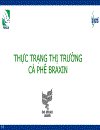 Thực trạng và dự báo thị trường cà phê Braxin