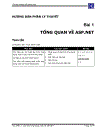 Lập trình ứng dụng Web với ASP NET