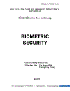 Sinh trắc học trong security biometric security đồ án học viện công nghệ bưu chính viện thông tp hcm