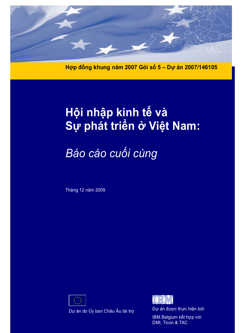 Hội nhập kinh tế và Sự phát triển ở Việt Nam