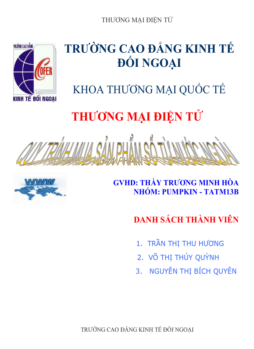 Quy trình mua sản phẩm số từ nước ngoài