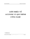 Tính toán hệ thống chưng luyện liên tục để tách hỗn hợp hai cấu tử acetone nước dạng tháp mâm chóp Thuyết minh Bản vẽ