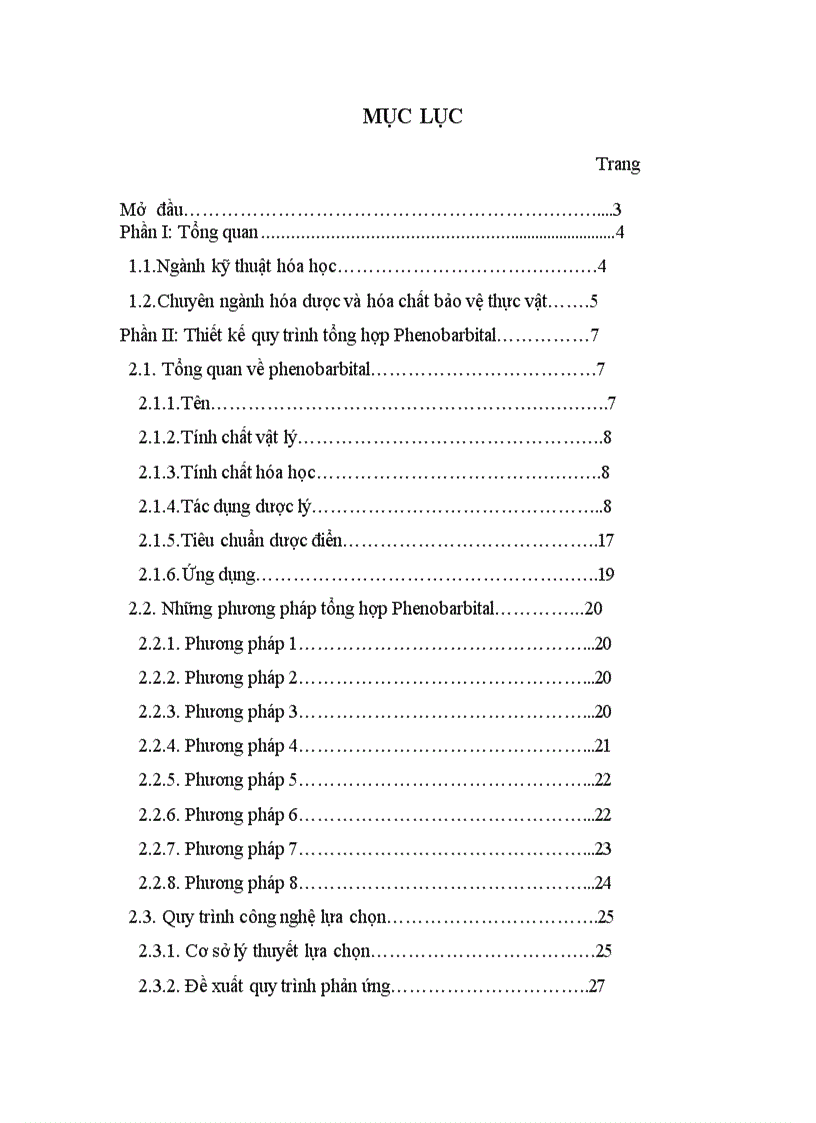 Tìm hiểu quy trình tổng hợp phenolbarbital