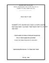 Nghiên cứu đánh giá chất lượng giảng dạy đại học tại học viện báo chí và tuyên truyền