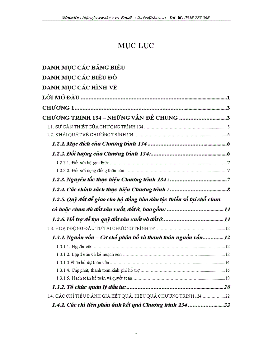1số giải pháp nâng cao hiệu quả hoạt động Chương trình 134