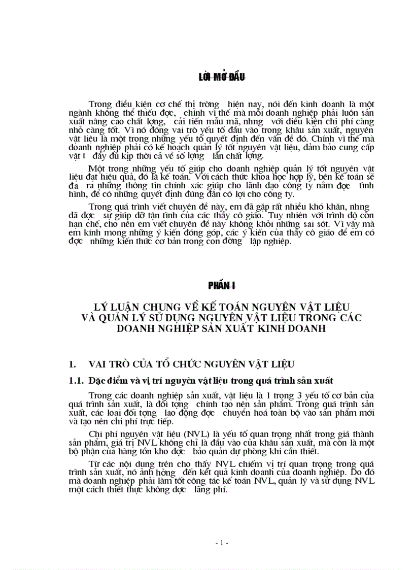 1số ý kiến đề xuất nhằm hoàn thiện công tác tổ chức kế toán NVL nâng cao hiệu quả quản lý sử dụng NVL tại C ty Bánh kẹo Hải Hà