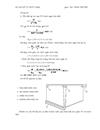 Đồ án môn học xử lý nước thải Thiết kế sơ bộ trạm xử lý nước thải