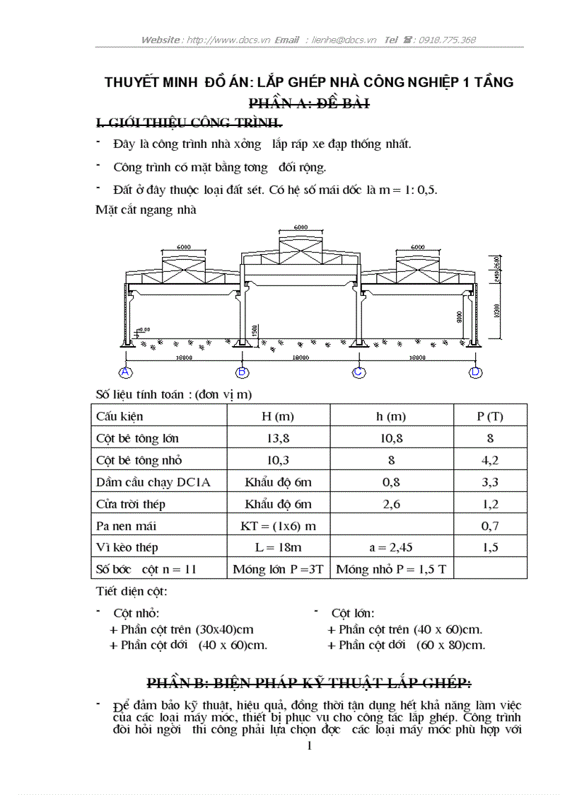 Lắp ghép nhà công nghiệp 1 tầng