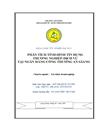 Phân tích tình hình cho vay tại ngân hàng nông nghiệp và phát triển nông thôn huyện châu thành