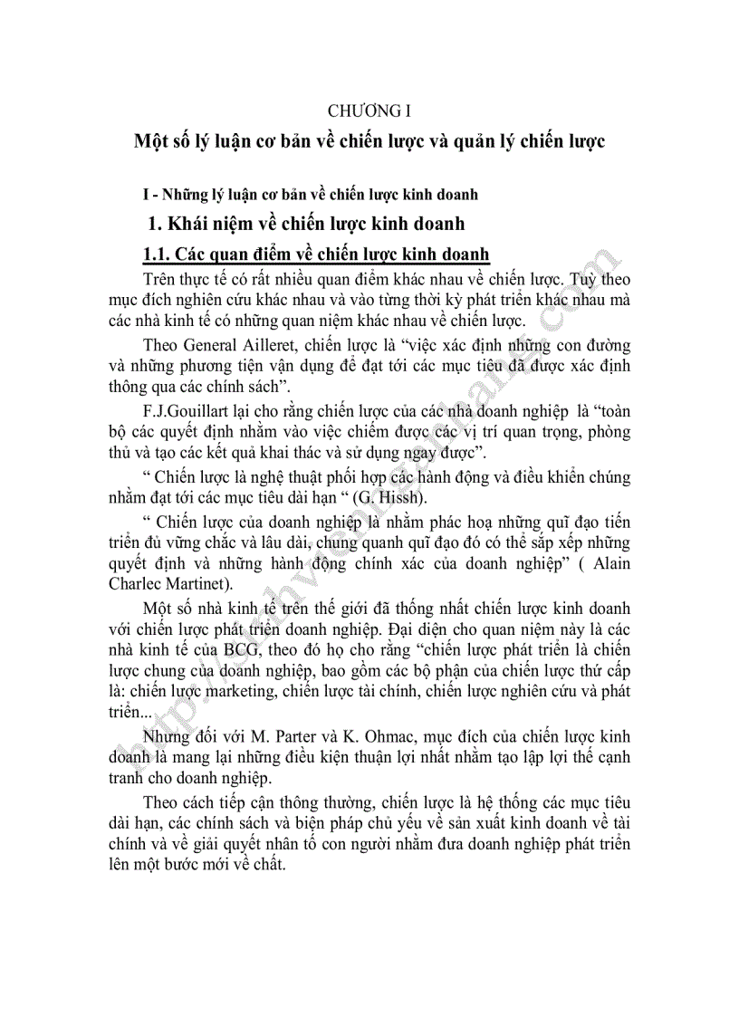 Chiến lược và quản lý chiến lược