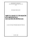 Nghiên cứu lựa chọn kết cấu và công nghệ thi công kết cấu nhịp dẫn BT dự ứng lực cho cầu giao thông nông thôn tỉnh An Giang