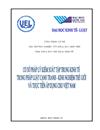 NCKH Cơ sở pháp lý kiểm soát tập trung kinh tế trong pháp luật cạnh tranh kinh nghiệm thế giới và thực tiễn áp dụng cho Việt Nam